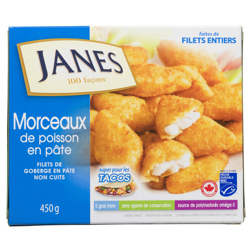 Voilà Online Grocery Delivery Janes Battered Fish Bites 450 g