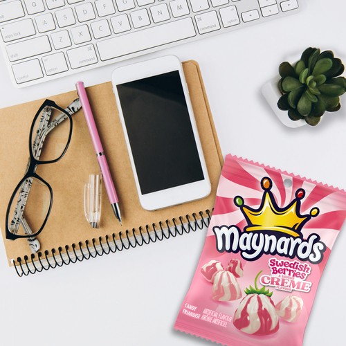 Maynards Candy Swedish Berries & Creme 154 g