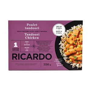 RICARDO Frozen Dinner Tandoori Chicken 350 g - Voilà Online Groceries ...