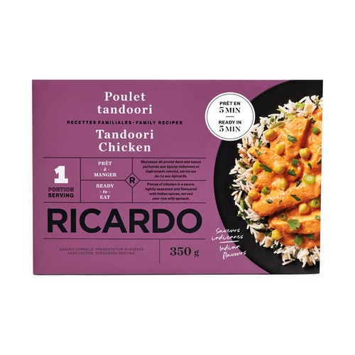 RICARDO Frozen Dinner Tandoori Chicken 350 g