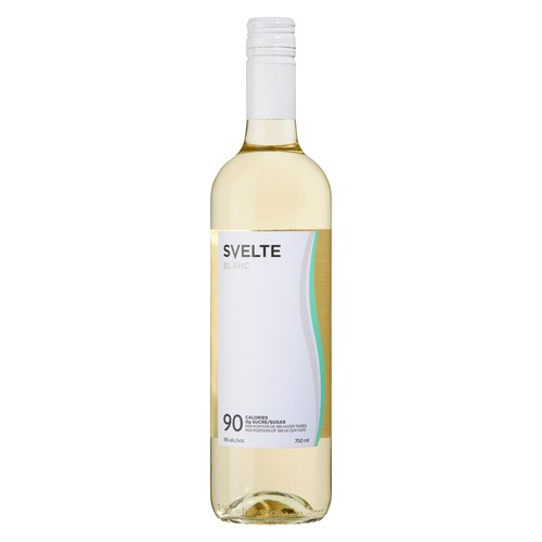 Svelte White Wine 8% Alcohol 750 ml (bottle)