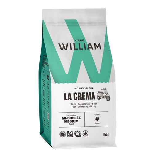William Spartivento La Crema Coffee Beans 650 g