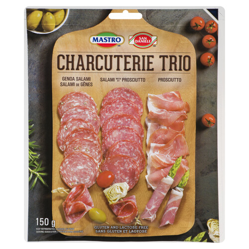 Mastro Charcuterie Trio Sliced Meat 150 g 