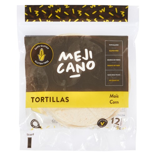 Mejicano Tortillas Corn 6-Inch 300 g