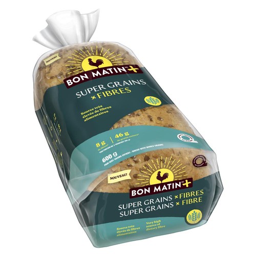 Bon Matin Plus Bread Super Grains & Fiber 600 g