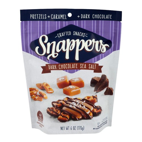 Snappers Dipped Dark Chocolate Sea Salt 170 g