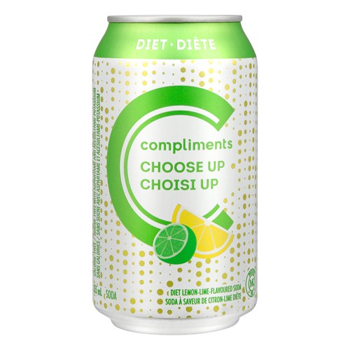 Compliments Choose Up Soft Drink Diet 355 ml