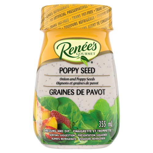 Renees Dressing And Dip Poppyseed 355 ml