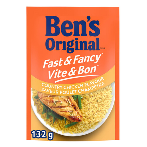 Ben's Original Rice Fast & Fancy Country Chicken Flavour 132 g