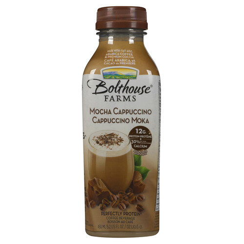 Bolthouse Farms Cold Brew Coffee Mocha Cappuccino 450 ml (bottle)