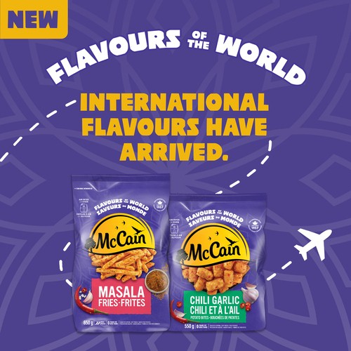 McCain Frozen Fries Masala 650 g