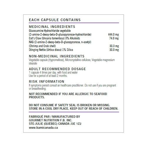 Kami Glucosamine-K Capsules 90 Count