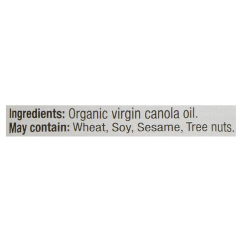 Emile Noel Organic Canola Oil Extra Virgin 1 L