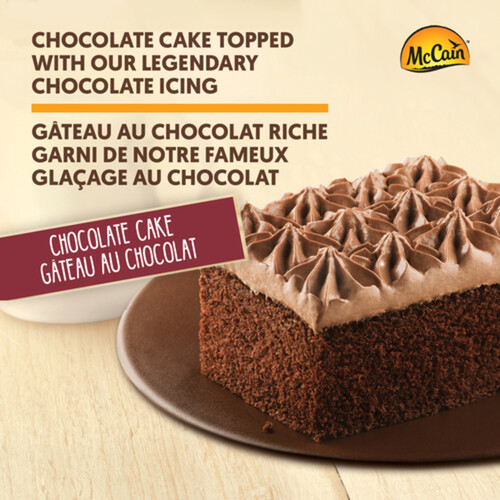 McCain Deep'n Delicious Frozen Chocolate Cake 510 g