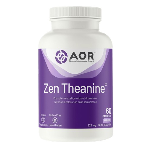 AOR Zen Theanine 225 mg Vegi-Caps 60 Count