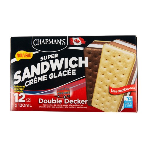 Voilà Online Grocery Delivery Chapman's Super Ice Cream Sandwich 12