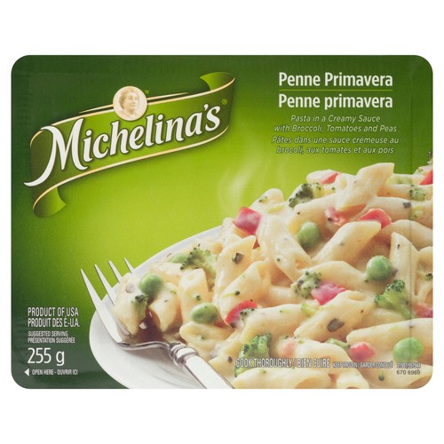 Michelina's Frozen Penne Primavera 255 g