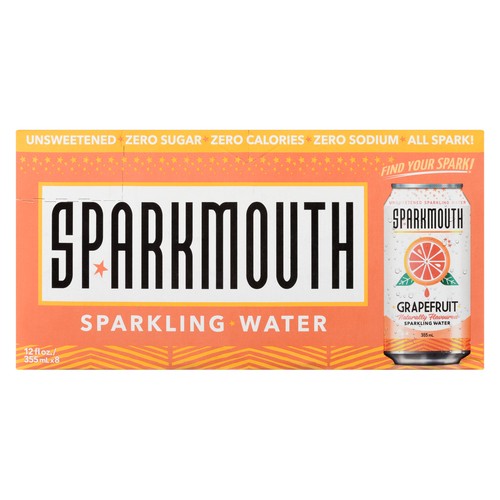 SPARKMOUTH Grapefruit Sparkling Water 355 ml