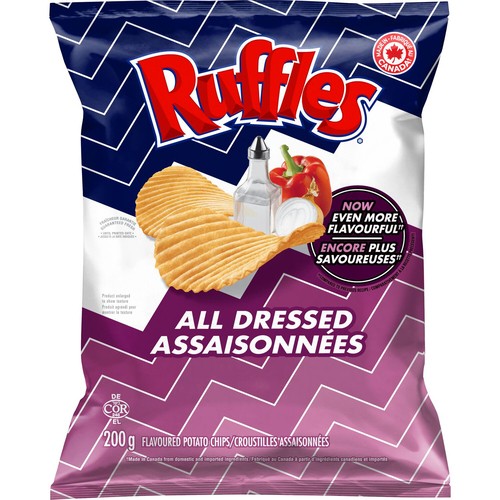 Ruffles Potato Chips All Dressed 200 g