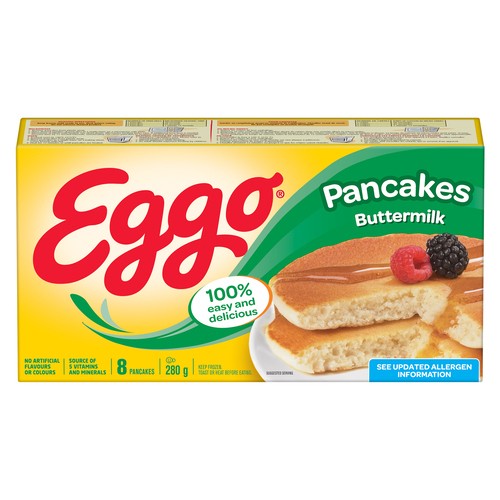 Kellogg's Eggo Frozen Pancakes Buttermilk 280 g