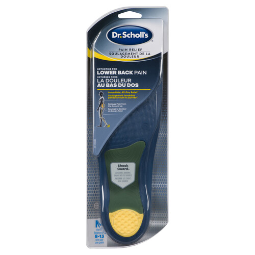 Dr. Scholl's Othotics Mens For Lower Back Pain Relief 1 EA