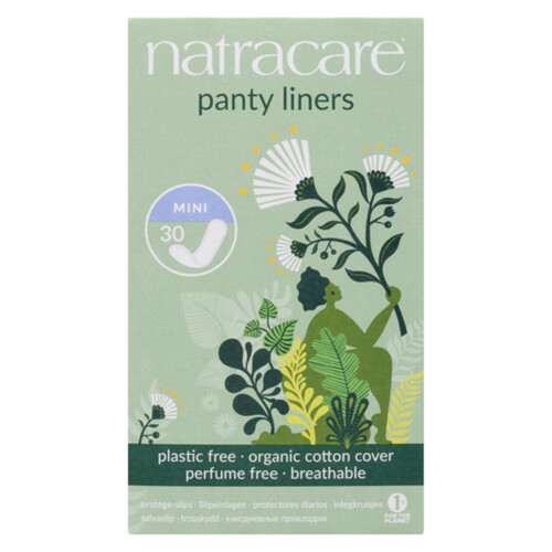 Natracare Panty Liners Mini 30 EA