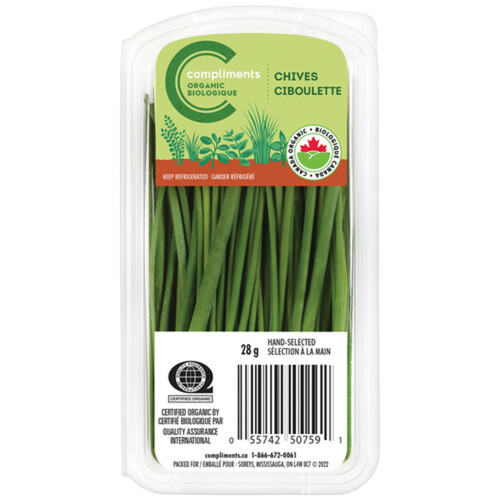 Compliments Organic Chives 28 g