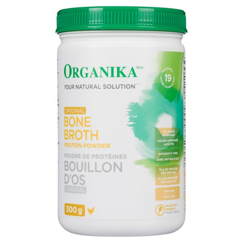 Organika Gluten-Free Protein Powder Bone Broth Original 300 g