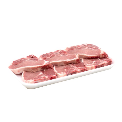 Frozen Pork Loin Chops Bone In 6 Count