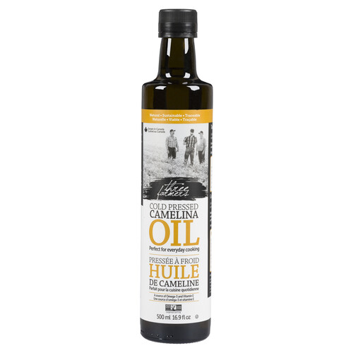 Three Farmers Camelina Oil Cold Pressed 500 ml