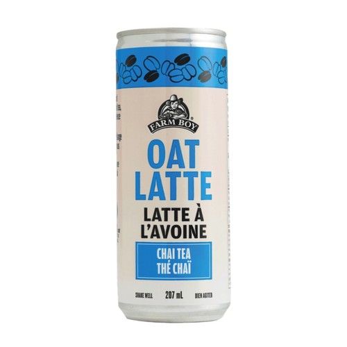 Farm Boy Cold Brew Coffee Oat Latte Chai Tea 207 ml (can)