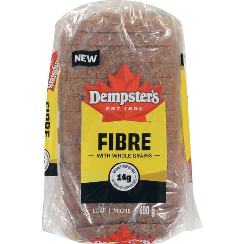 Dempster's Fibre with Whole Grains Bread 600g