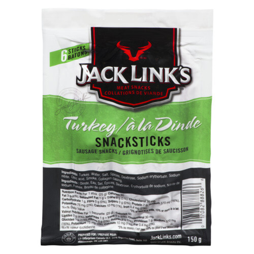Jack Link's Snacksticks Turkey Sausage 150 g