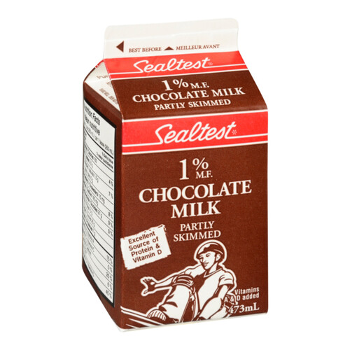 Sealtest 1 % Milk Partly Skimmed Chocolate 473 ml