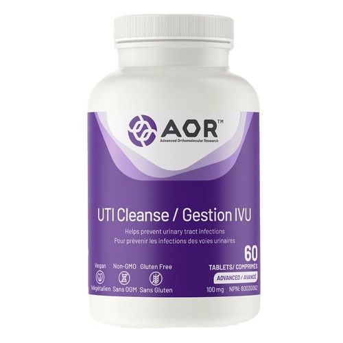 AOR Uti Cleanse Tablets 60 Count