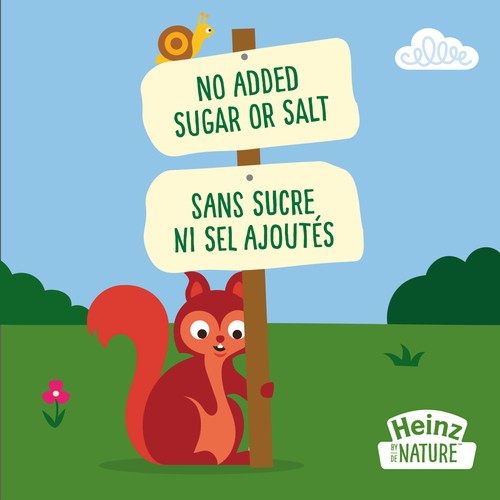 Heinz by Nature 100% Natural Baby Food Organic Carrots Purée 128 ml