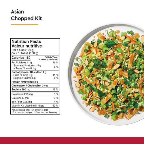 Taylor Farms Chopped Salad Kit Asian 369 g