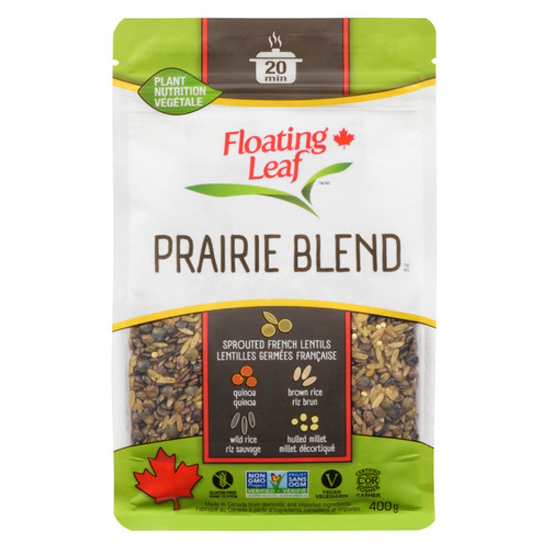 Prairie Rice Floating Leaf Prairie Blend Rice And Beans 400 g - Voilà Online ...