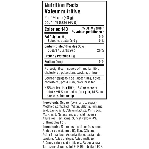 Skittles Gummies Candy Sour 130 g