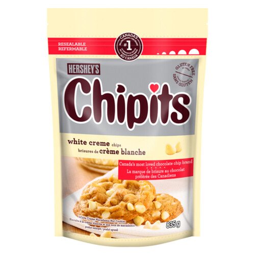 Hershey's Gluten-Free Baking Chipits White Creme 835 g