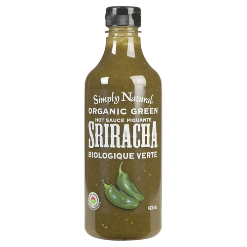 Simply Natural Organic Green Sriracha Hot Sauce 473 ml