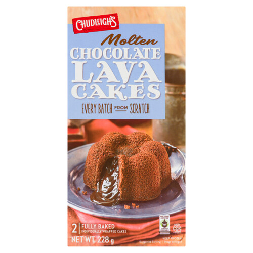 Chudleigh's Molten Chocolate Lava Cake 228 g (frozen)