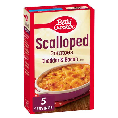 Betty Crocker Scalloped Potatoes Cheddar & Bacon 148 g