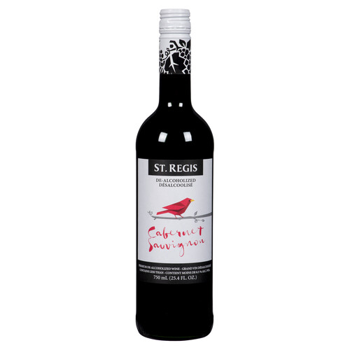 St-Régis Dealcoholized Red Wine Cabernet Sauvignon 750 ml (bottle)