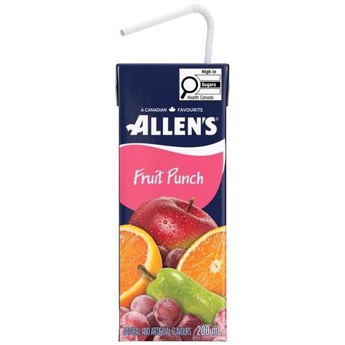 Allen's Juice Fruit Punch 8 x 200 ml