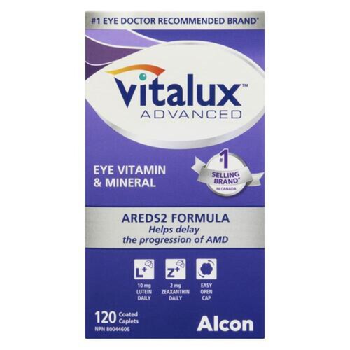 Vitalux Advanced Vitamins Eye Vitamin & Mineral Tablets 120 Count