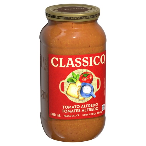 Classico Pasta Sauce Tomato Alfredo 600 ml