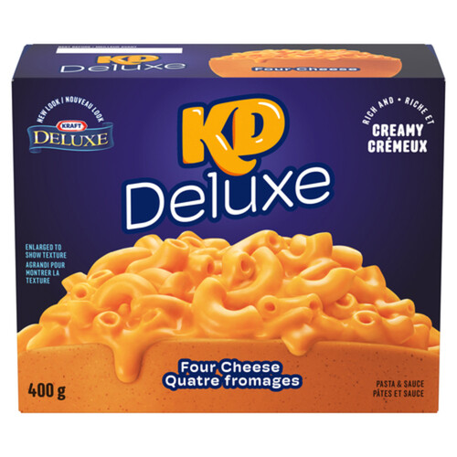 Kraft Deluxe Macaroni & Cheese Four Cheese 400 g