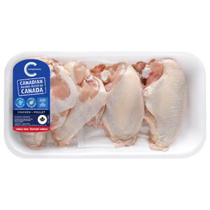 Compliments Chicken Breasts Bone-In Skin-On Value Pack