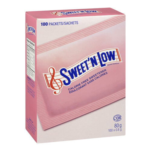 Sweet N'Low Calorie Free Sweetener 100 EA